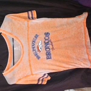 Woman's L Denver Bronco t-shirt.